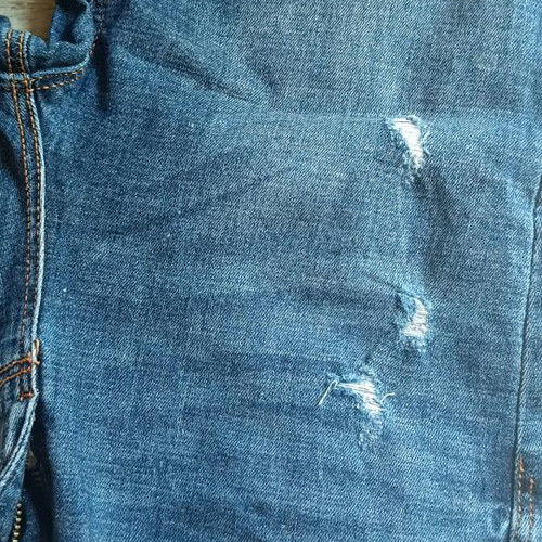 Stradivarius Super High Waist skinny jeans like new, size 38 blue