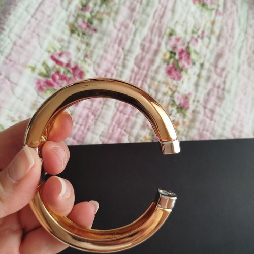 Zara metal bracelets set of 2 like new, gold and silver details