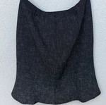 Anthracite autumn winter skirt with lining
