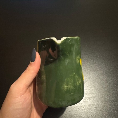 Handmade ceramic small pitcher new
