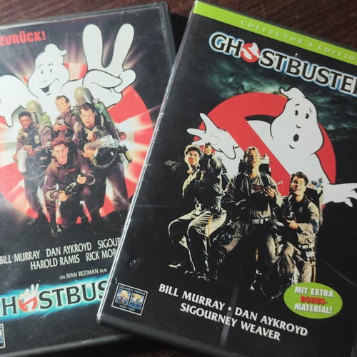 Ghostbusters 1 and 2 DVD, adventure fantasy comedy