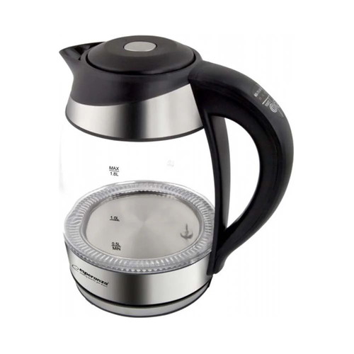 Seine 1.7L Black/Inox kettle with LED lighting new Esperanza