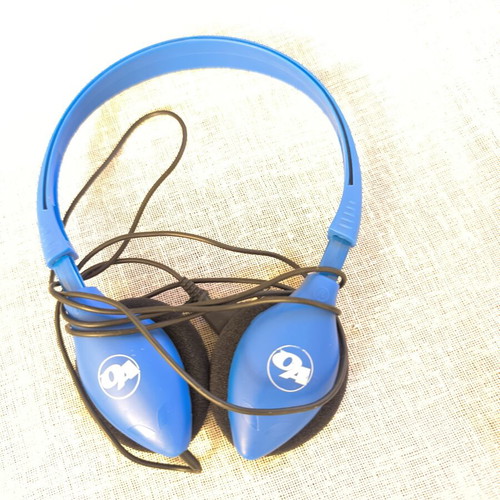 Vintage Olympic Airlines headphones like new, wired, for kids