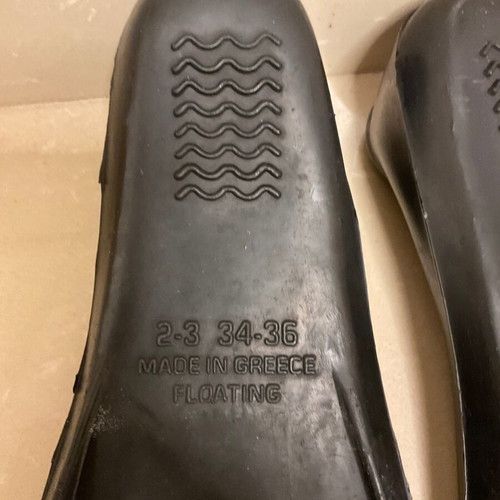 Glarosub Riva kids fins like new, size 34-36