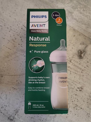 Philips Avent Natural baby bottle and nipples new