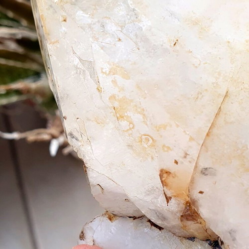 Clear Quartz Crystal Penteli Attica 12.8cm like new