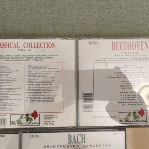 Classical music CD collection like new