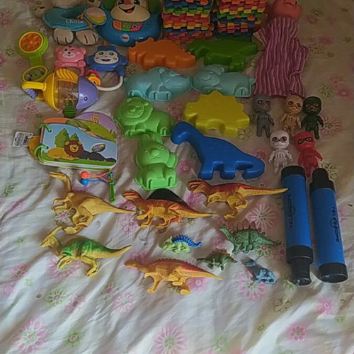 Fisher Price baby toy set, functional