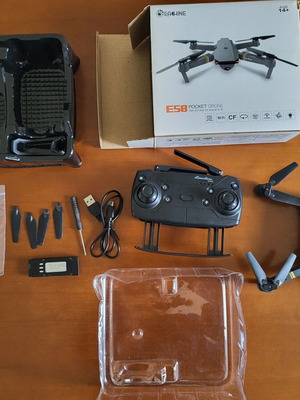 Eachine E58 FPV 2.4 GHz Kids Drone with 720p Camera like new