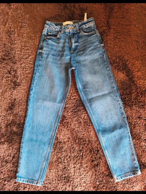 Zara Mom Fit Jeans XS EU 34 like new, blue high waist
