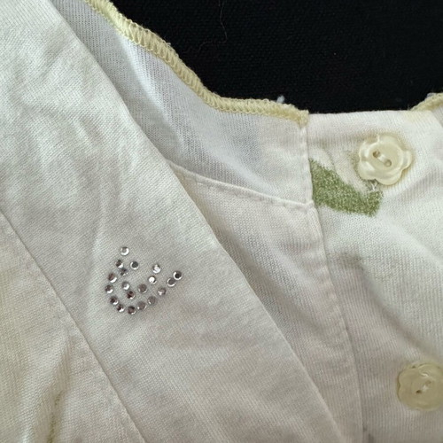 Nightgown and robe set XXL like new, beige with yellow flowers