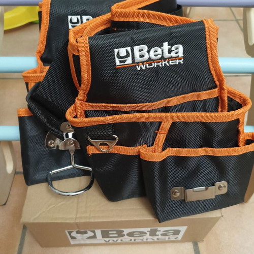 Beta Worker Tool Belt New Double Pouch with Pockets
