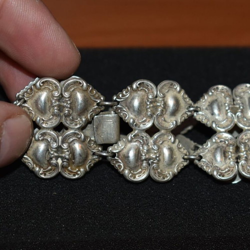 Vintage silver bracelet used