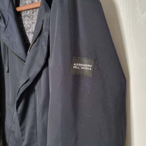 Alessandro Dell'Acqua trench coat like new, blue, size L