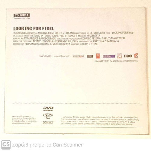 Fidel Castro Looking for Fidel DVD like new, documentary with subtitles