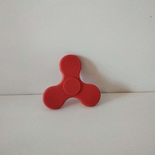 Fidget Spinner 3D Printed Red New