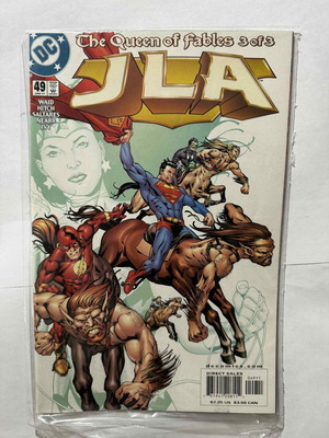 JLA #49 used comic book in English