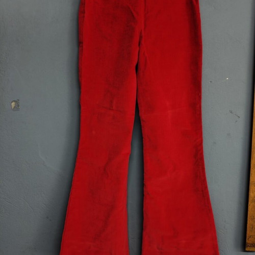 Corduroy pants red, like new, size 140 cm for 10 years old