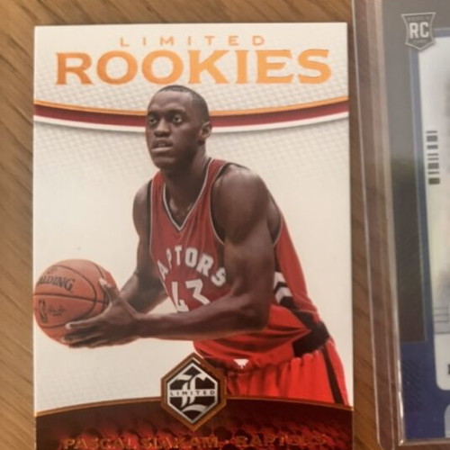 Pascal Siakam 2016-17 Limited Rookies #5 Rookie RC card like new, Toronto Raptors