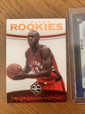 Pascal Siakam 2016-17 Limited Rookies #5 Rookie RC κάρτα σαν καινούργιο, Toronto Raptors
