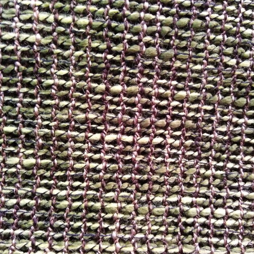 Curtain fabric new, green linen sack 5.50x2.80