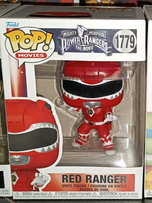 Red Ranger Funko Pop like new