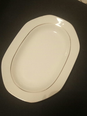 J R J S Cluj porcelain serving platter