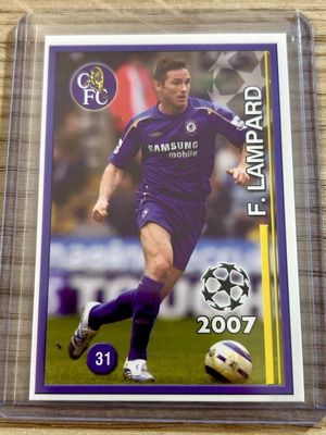 Frank Lampard Chelsea card Champions 2007 like new