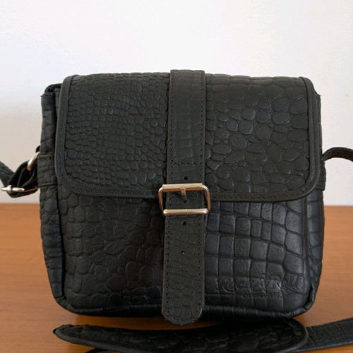 Rock & Roll leather camera bag used