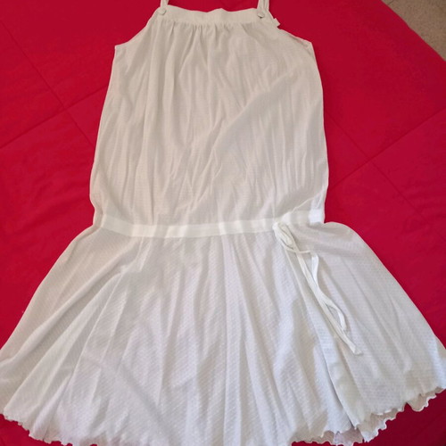Dress white summer like new, size S