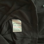 Campri M soft and thin fleece, black color.