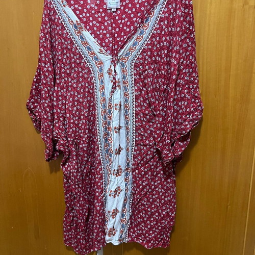 Boho kaftani dress used, multicolor Achilleas Accessories