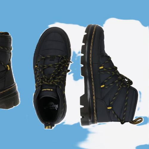Dr. Martens Combs Padded Casual Boots size 42 new black