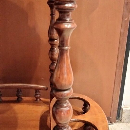 Classic wooden bar trolley table like new