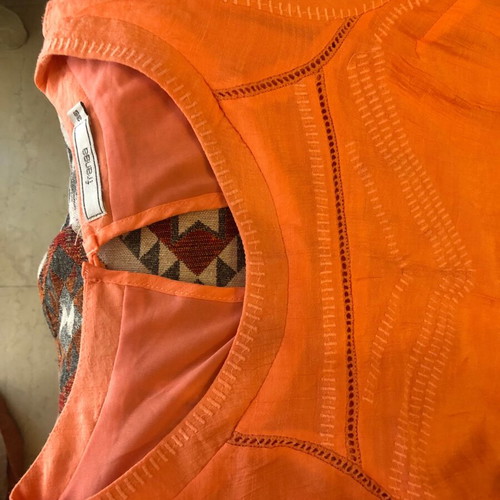 Fransa mini coral dress like new, size S