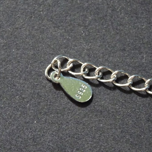 Silver 925 Necklace with Cross and Evil Eye New