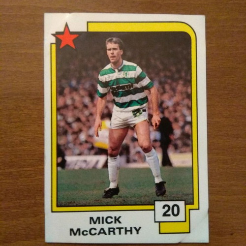 Κάρτα Panini Soccer Superstars 1988 Νο20 Mick McCarthy μεταχειρισμένη