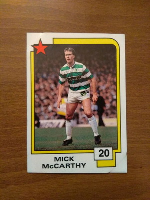 Κάρτα Panini Soccer Superstars 1988 Νο20 Mick McCarthy μεταχειρισμένη