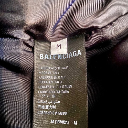 Balenciaga bomber jacket black, like new, size M