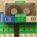 Maxell UR 60 Vintage (pack of 10) Κασέτες Κενές Καινούριες-Σφραγισμένες