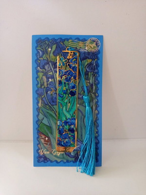 Van Gogh Iris Flower Bookmark new
