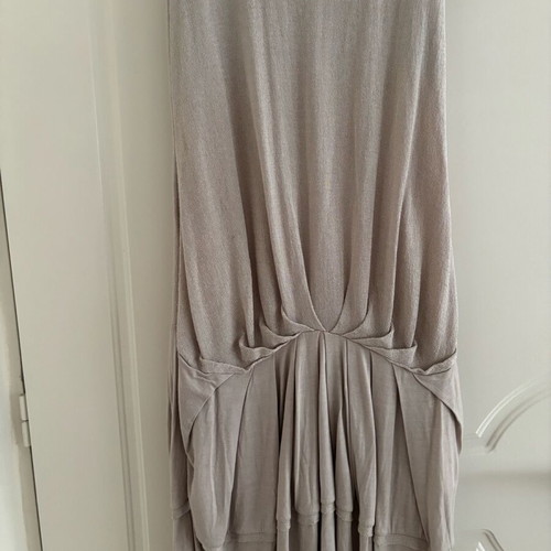 Midi dress like new, beige, size M