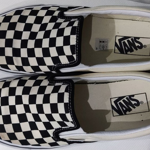 Vans shoes size 42 like new, black and white