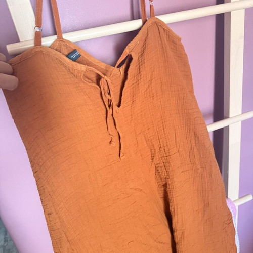 Zara long dress like new, orange, size S