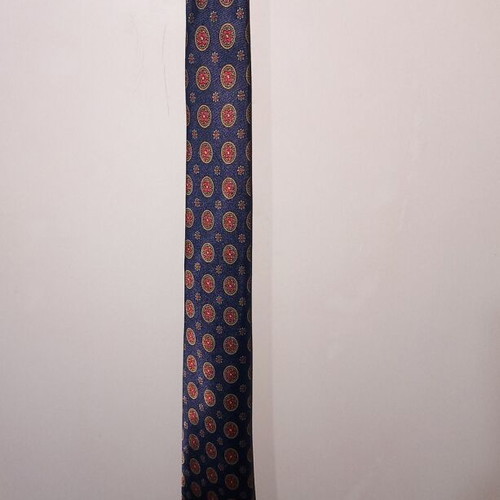 Silk tie used, 100% silk, made in Italy