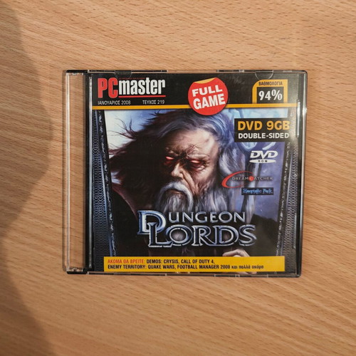 Dungeon Lords PC game new, RPG