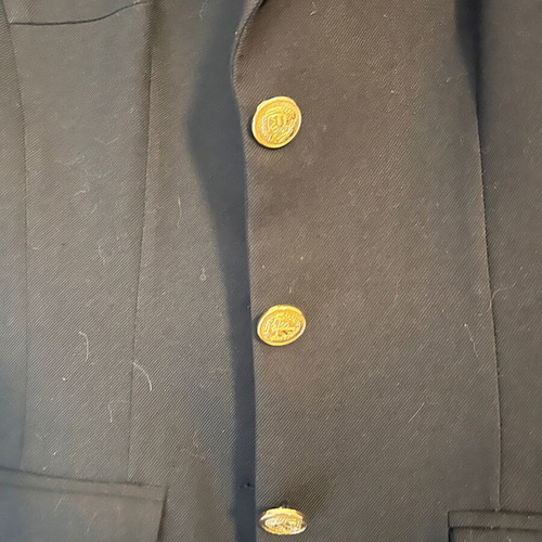 Girls' school suit LB Creation like new, blue jacket and trousers