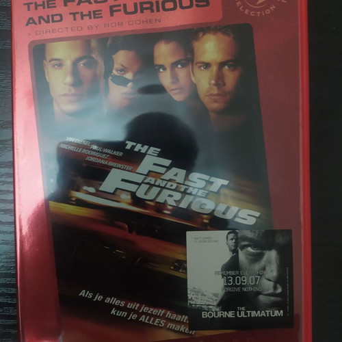 The Fast and the Furious DVD new with Greek subtitles