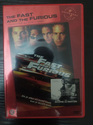 The Fast and the Furious DVD new with Greek subtitles
