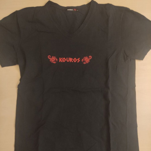 Men's Kouros undershirt size L like new black and red